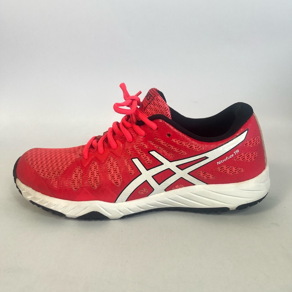 ASICS Running Shoes Sneakers Womens 6.5 Gel Nitrofuze S664N  Neon Pink Trainers